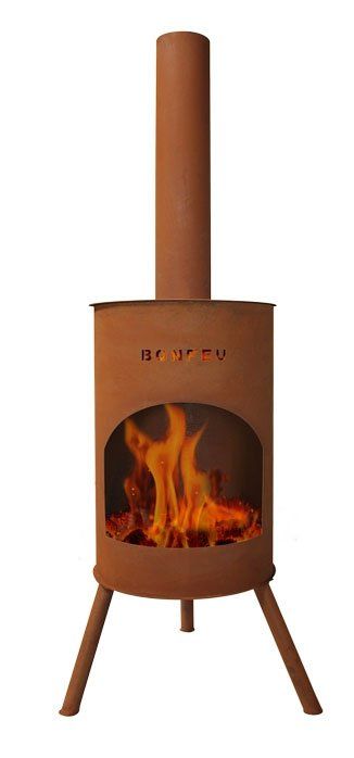 Cheminée de jardin BonFeu BonTon 50 Corten