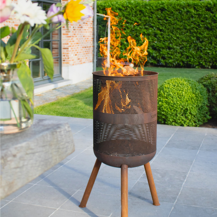 BonFeu BonVes 45 Rouille Brasero Panier