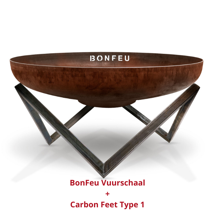 Brasero BonFeu Ø 80 cm Acier Corten