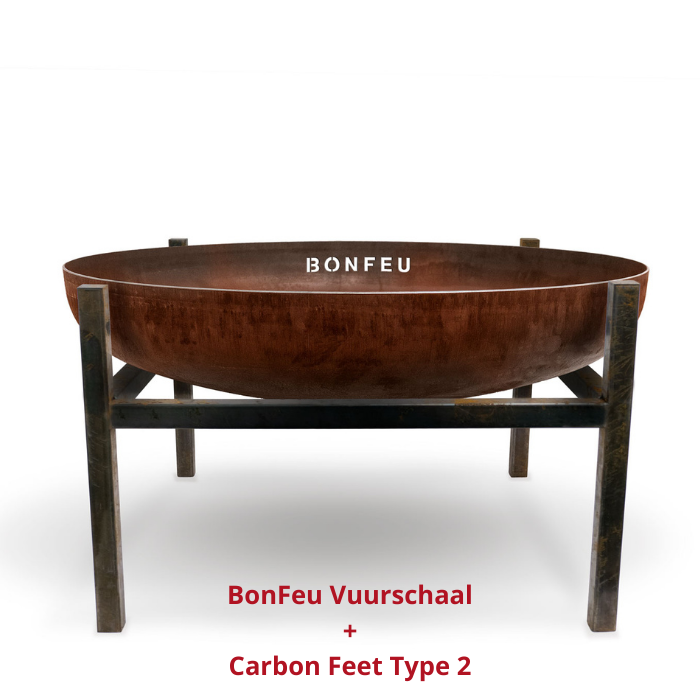 BonFeu Brasero Acier Corten Ø80 cm