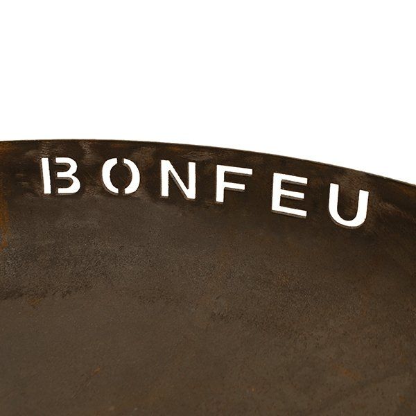 Brasero Bonfeu Bonbiza Ø 80 - Finition acier corten