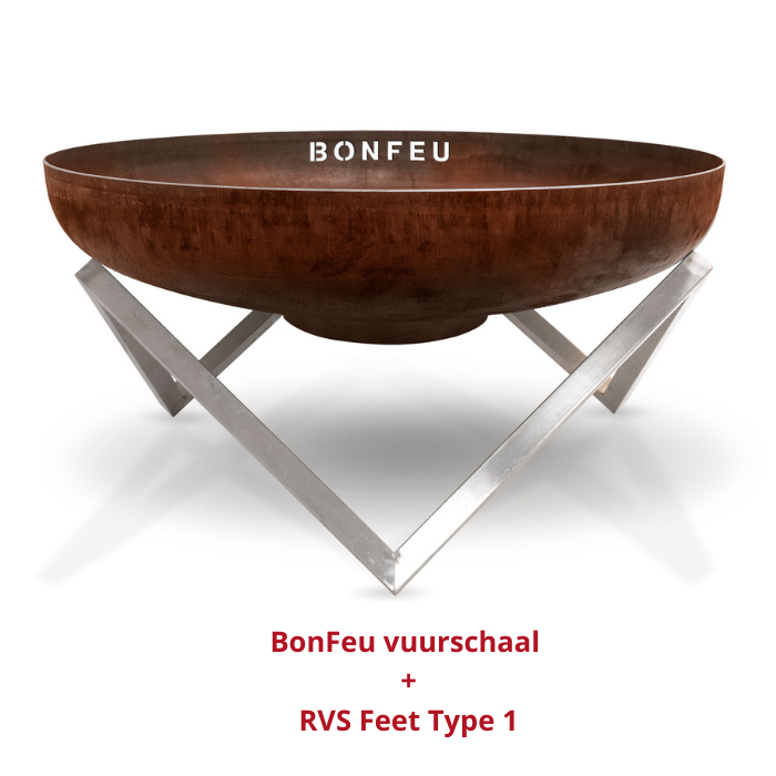 Brasero KEYO Ø80 cm - Acier Corten - CHauffage Exterieur - Feu de