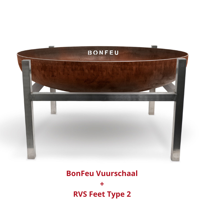 BonFeu Brasero Acier Corten Ø80 cm