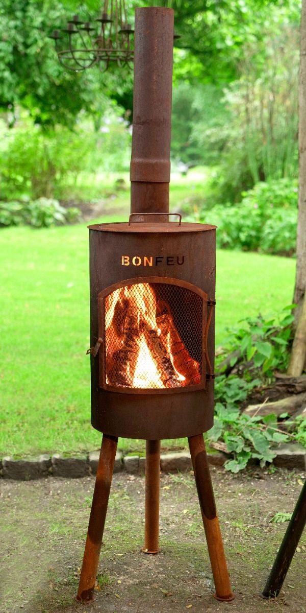 Cheminée de jardin BonFeu Bongiano SP Corten