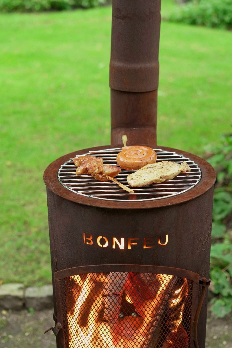 Cheminée de jardin BonFeu Bongiano SP Corten