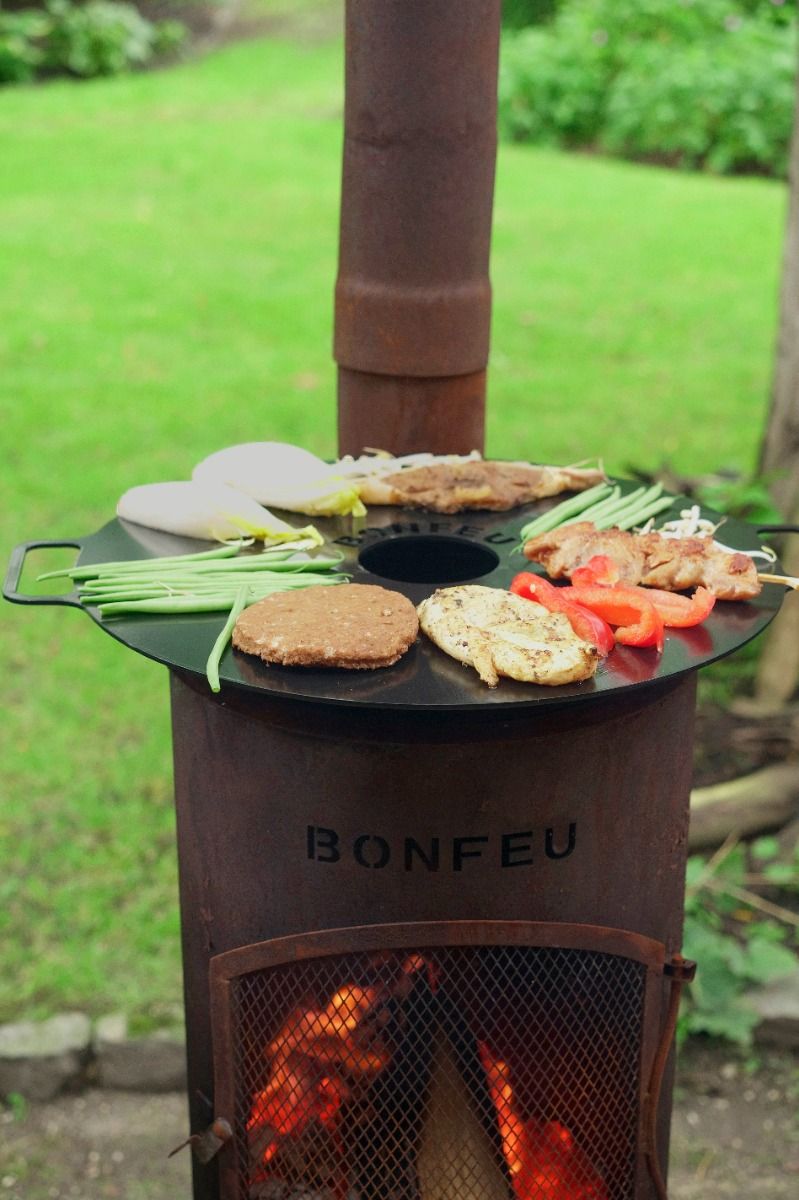 Cheminée de jardin BonFeu Bongiano SP Corten