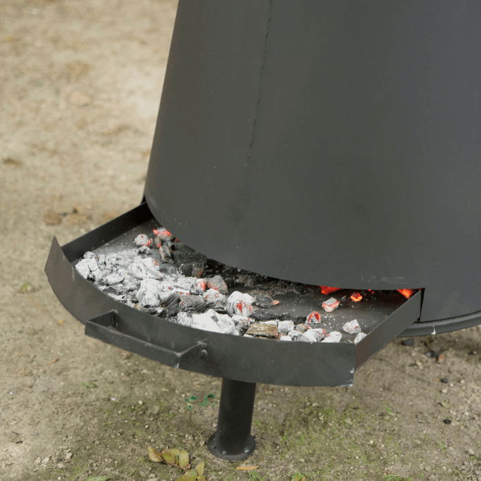 Bonfeu Bonbono - Cheminée extérieure - Rouiller