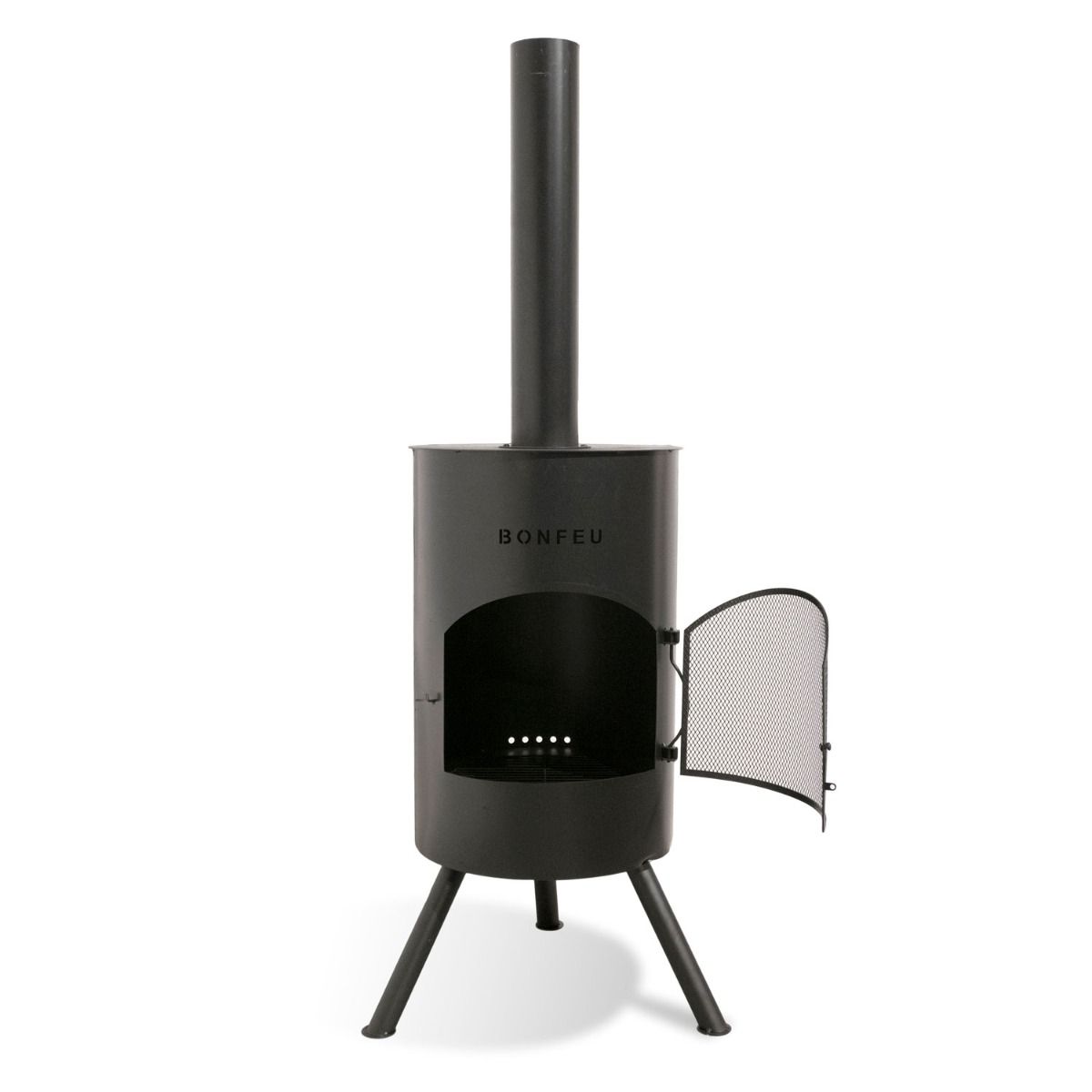 Cheminée de jardin BonTon 40 noire BonFeu