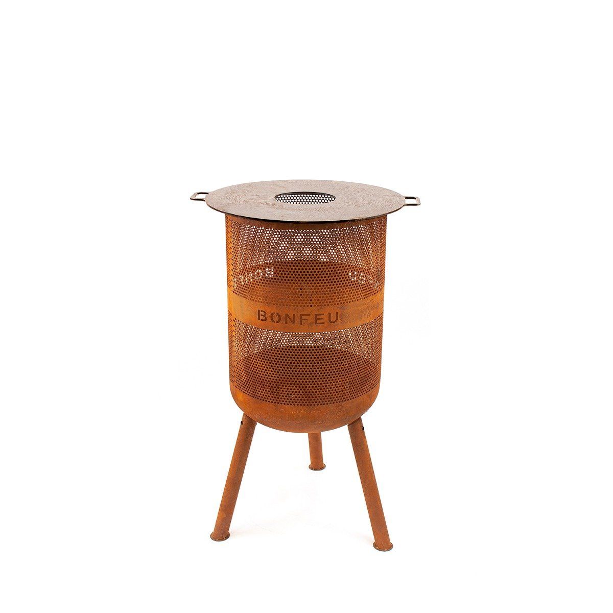 BonFeu BonVes 45 Rouille brasero panier