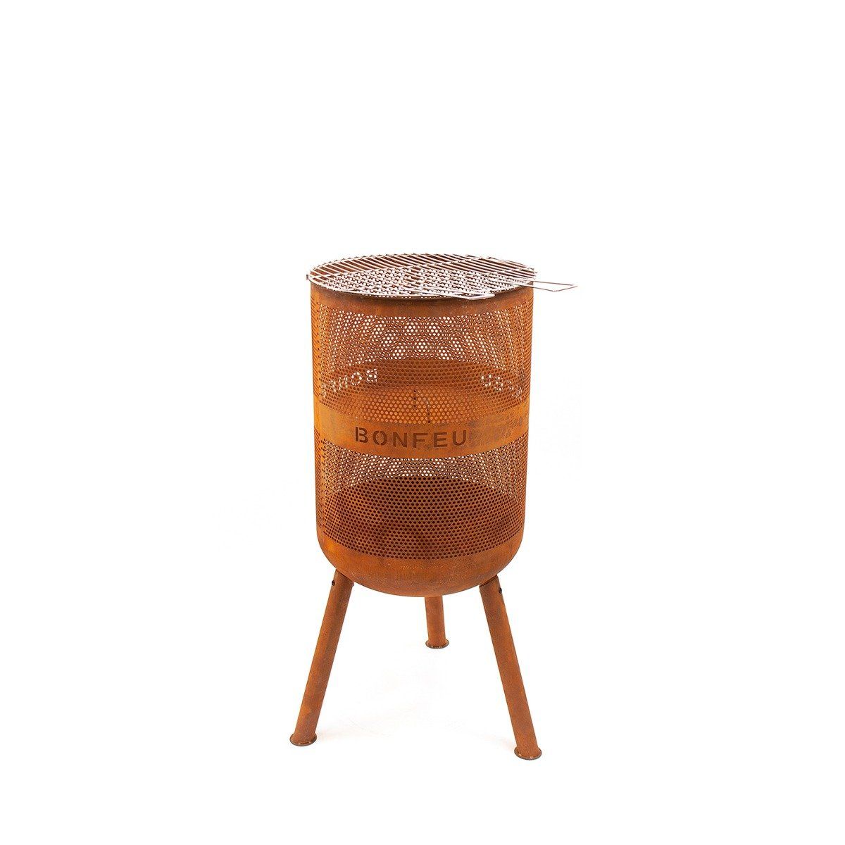 BonFeu BonVes 45 Rouille brasero panier