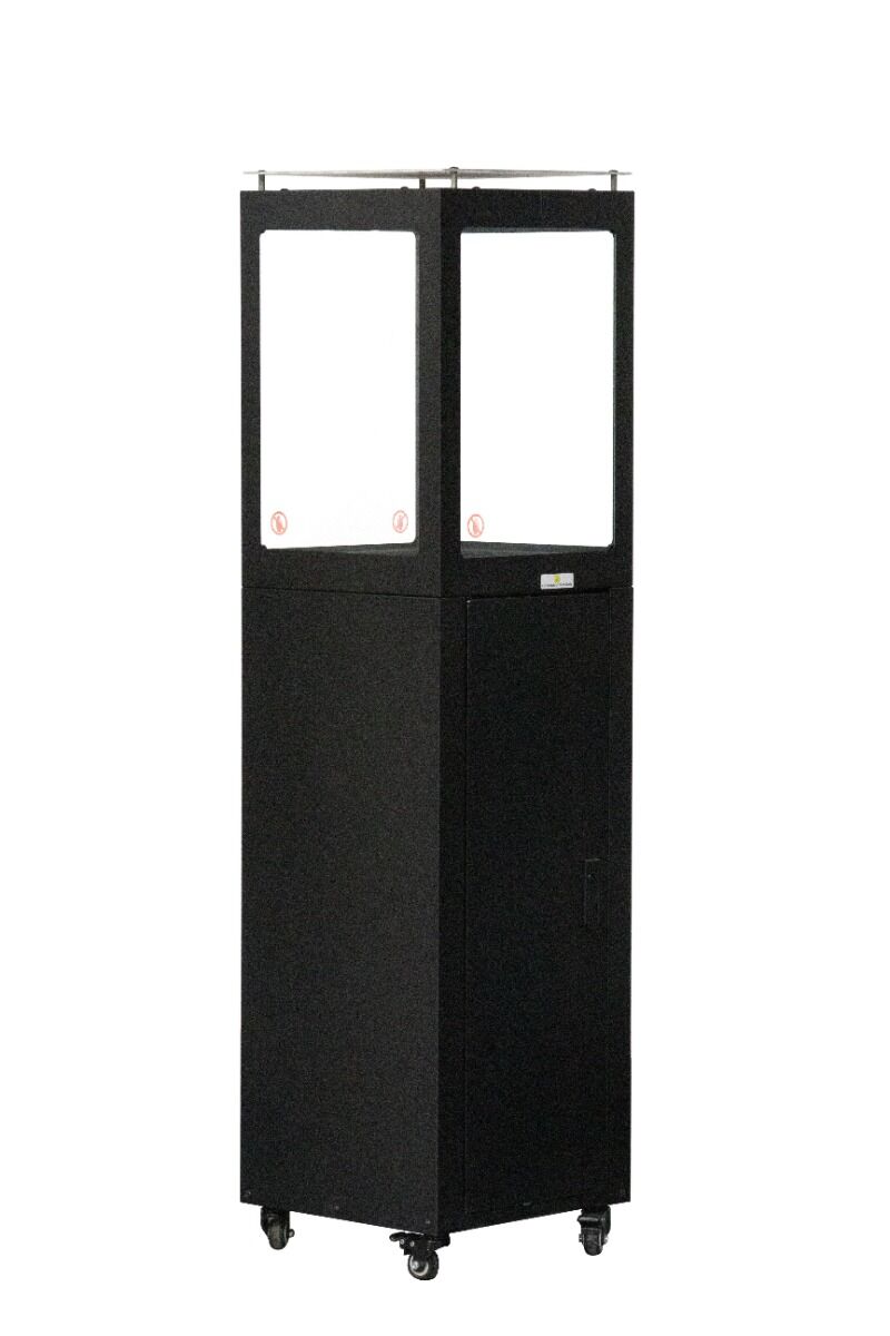 Chauffage à pellets noir Green Flame