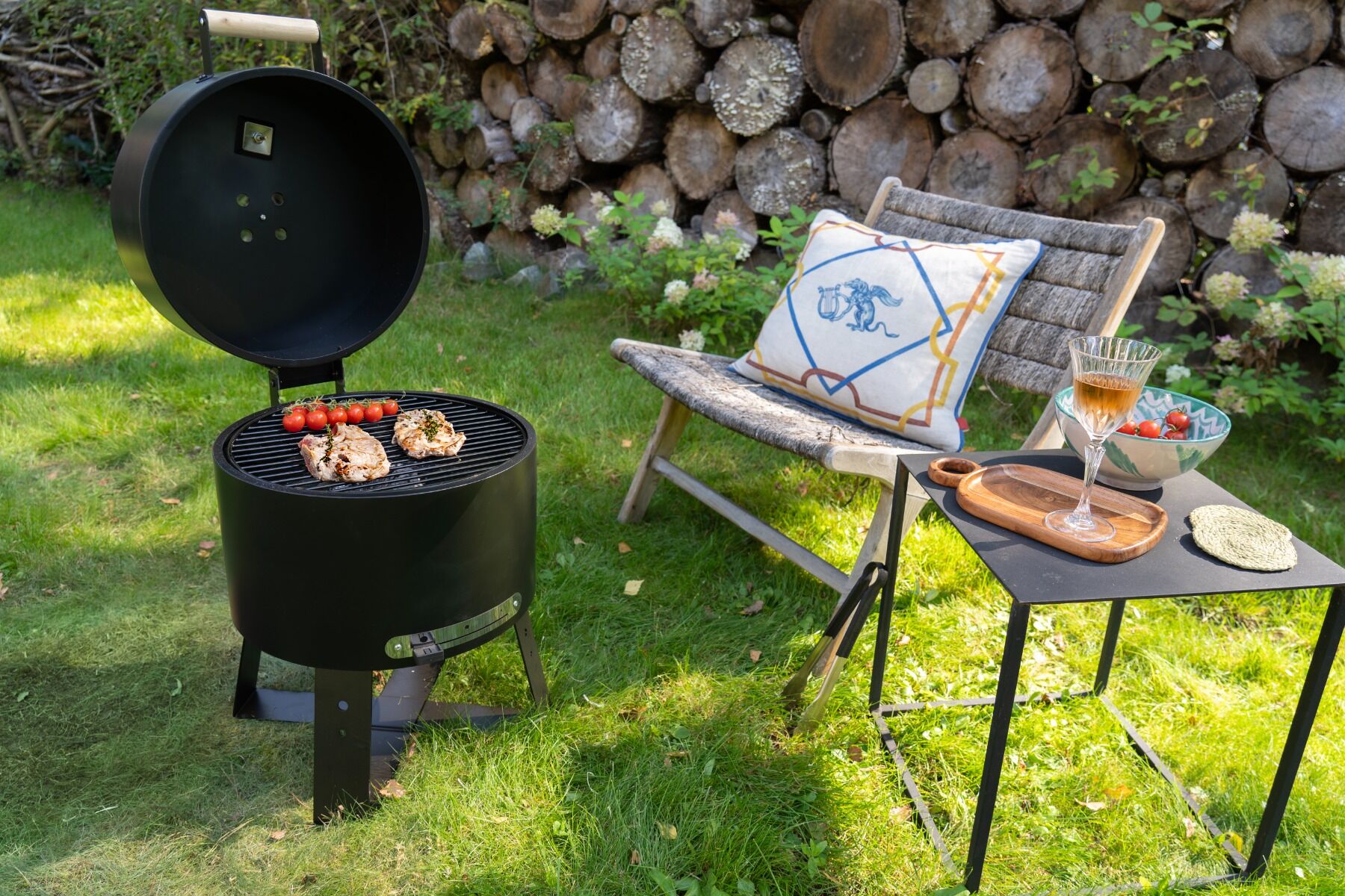 Barbecue au charbon de bois Bråten HEAT