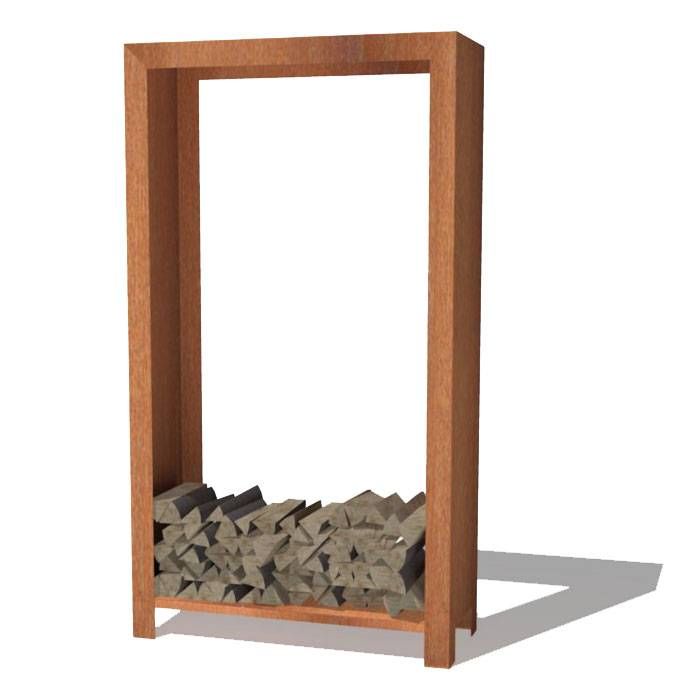 FORNO Rangement en bois Acier corten (7 tailles)