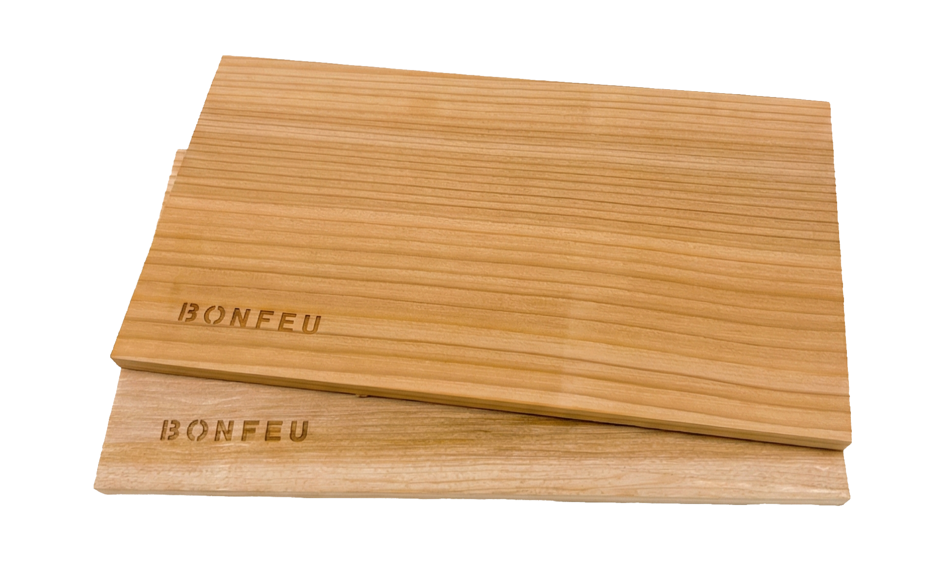 Planches à fumer en bois de cèdre FlavorBoard (2 pièces) BonFeu