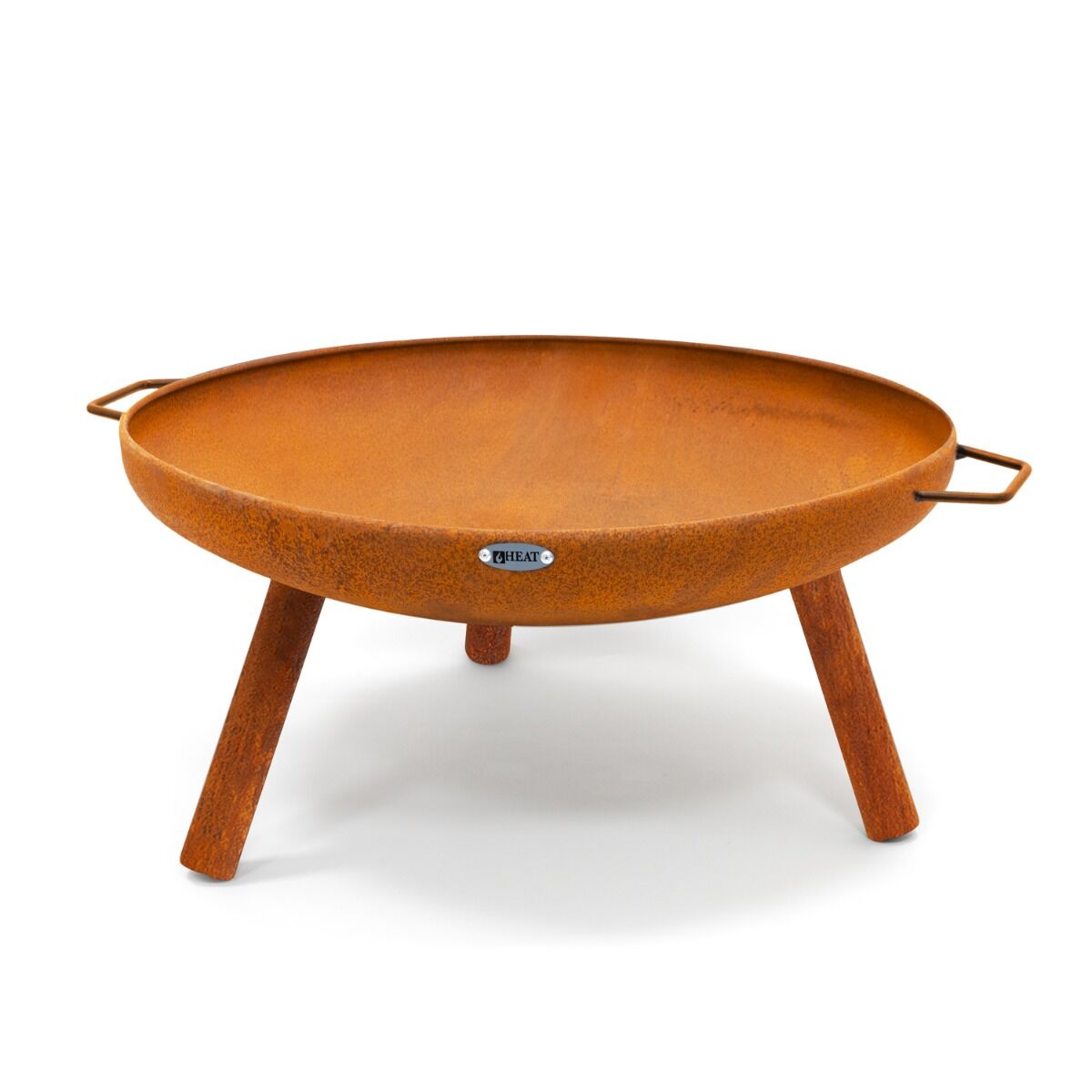 HEAT Bol à Feu Classic Ø 60 cm Feet & Handle Rouille