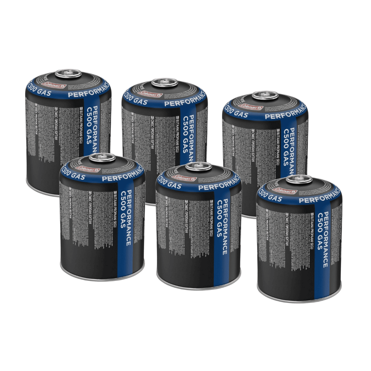 Cartouche de gaz 440 g butane/propane 6 pièces Coleman