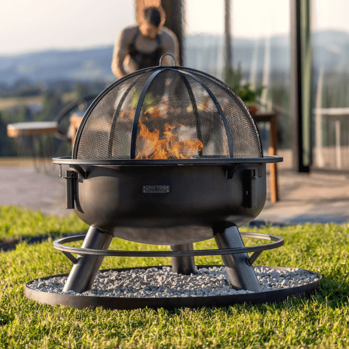 CookKing Plaque de Fond pour Bols de feu et Pierres Déco