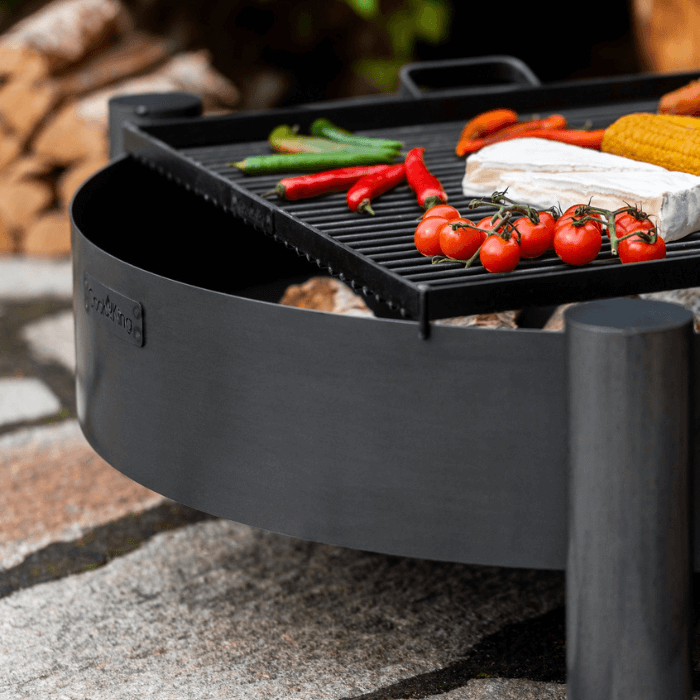 Brasero bol à feu Haiti 60 cm acier noir CookKing