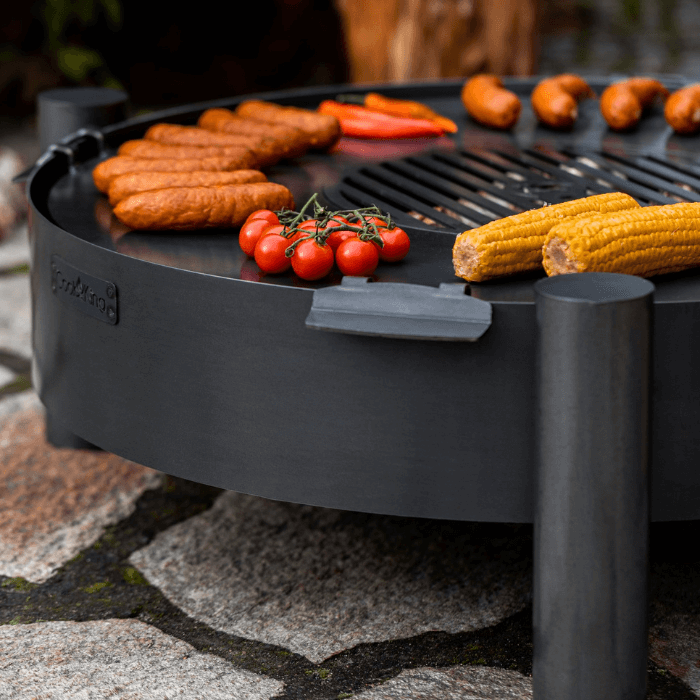 Brasero bol à feu Haiti 60 cm acier noir CookKing