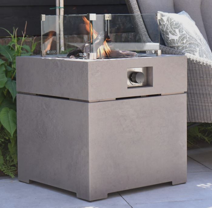 Cheminée de table Cosi CosiBrixx 60 aspect béton