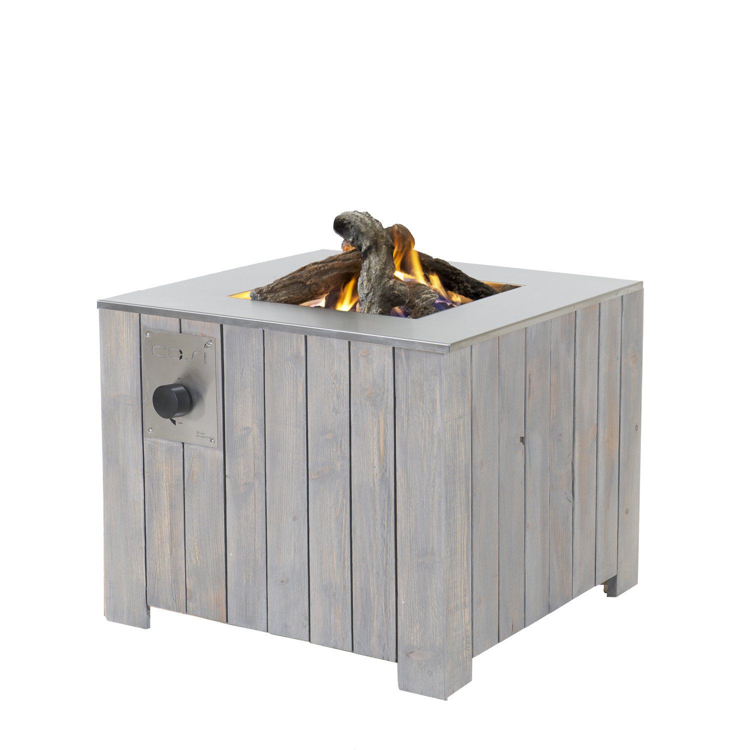 Cheminée de table Cosi Cosicube 70 Grey Wash