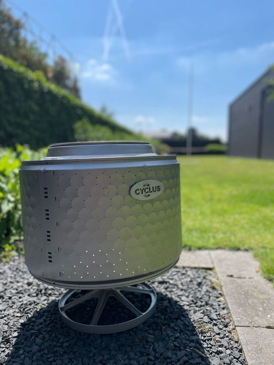 Cyclus Ecodrum HD Brasero Circulaire Inox
