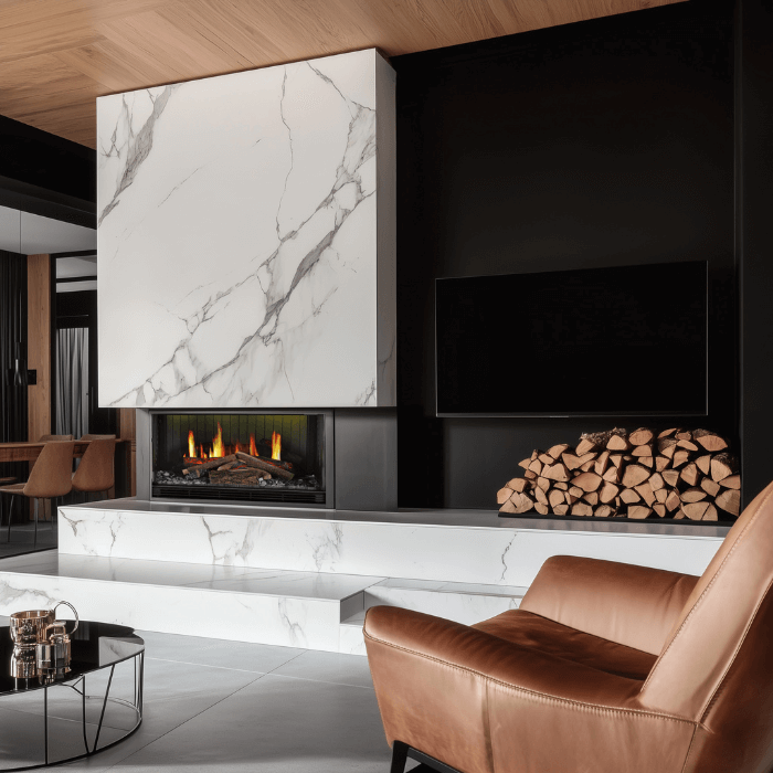 Dimplex Vista 70 I Opti-V Vue de Feu Simple