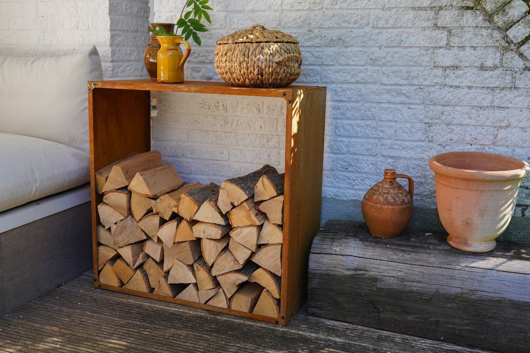 HEAT Stockage de Bois Dokka