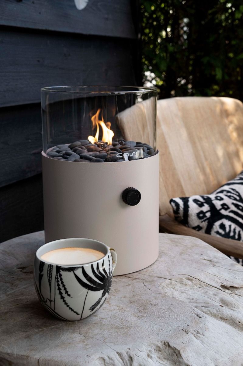 Lanterne à gaz Cosiscoop XL taupe