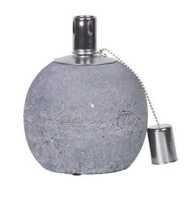 Esschert Lampe à huile Béton L