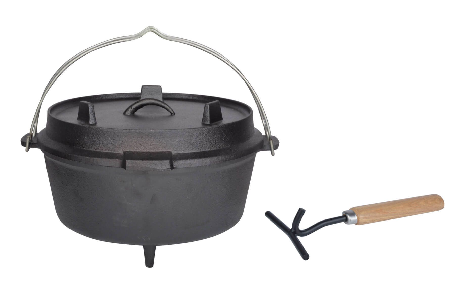 Esschert Pot de feu de camp / Dutch Oven 6,5 l