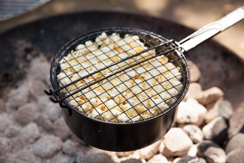 Poêle à pop-corn Esschert