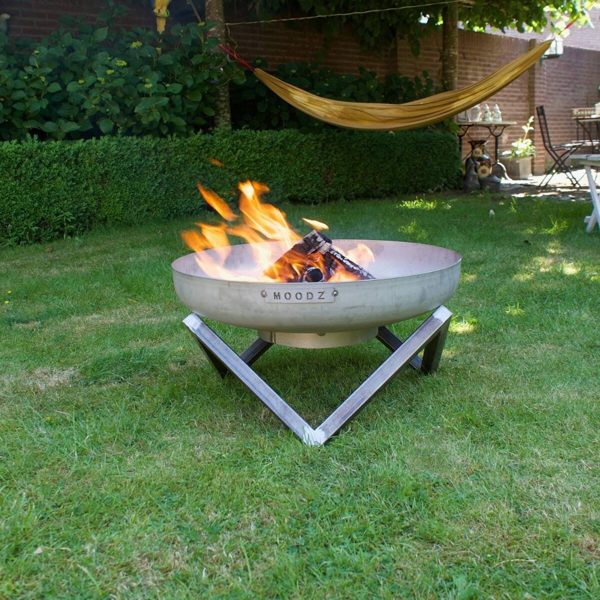 Brasero bol à feu 60 cm inox MOODZ
