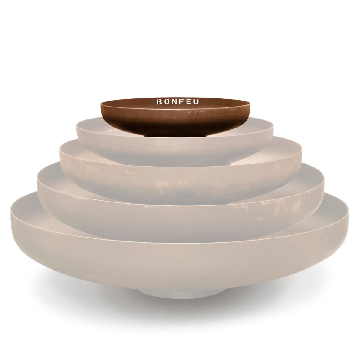 BonFeu Brasero Acier Corten Ø60 cm