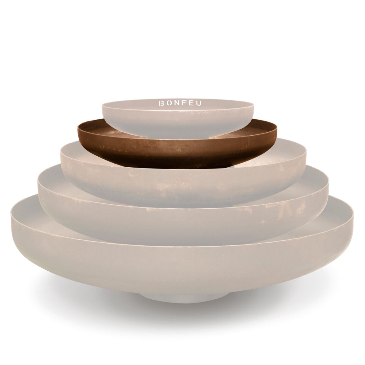 Brasero BonFeu Ø 80 cm Acier Corten