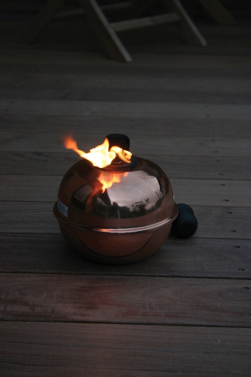 Esschert Torche en cuivre L