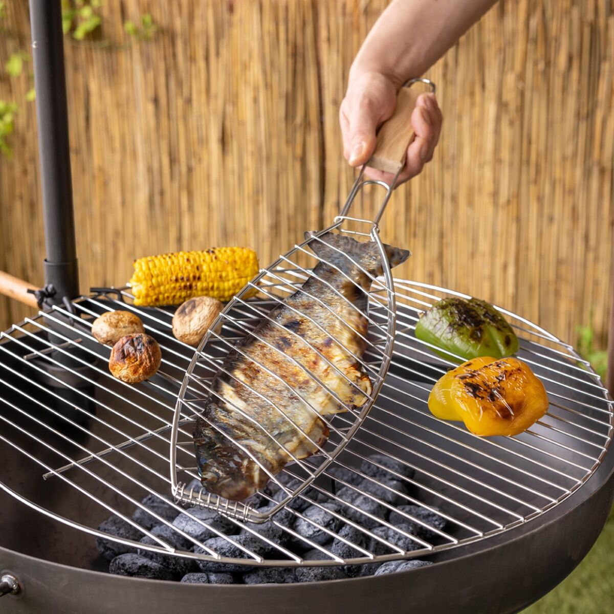 Esschert Barbecue Porte-Poisson