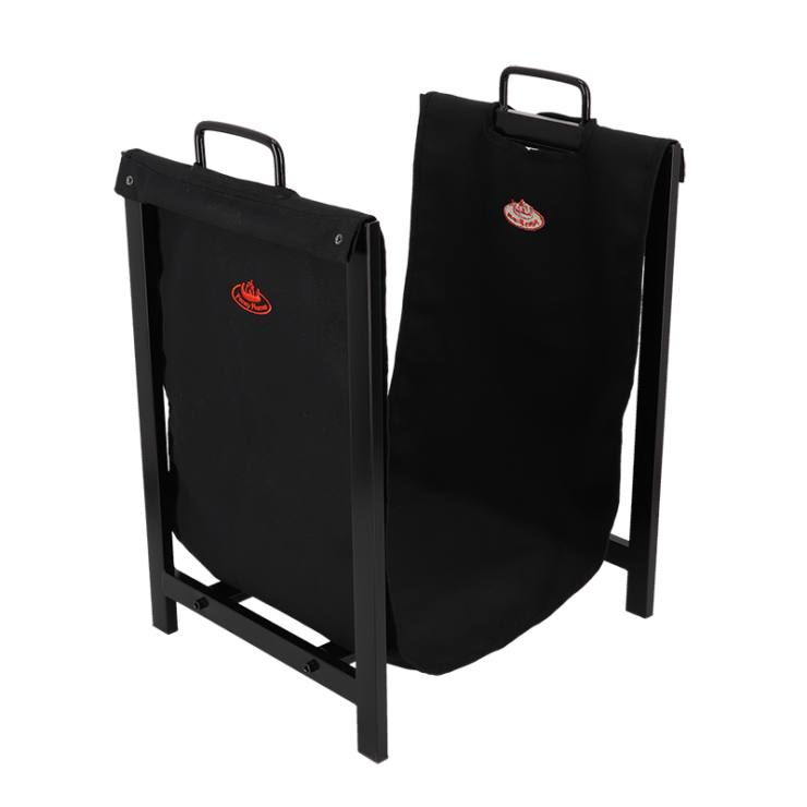Porte bûches avec support noir Esschert Design