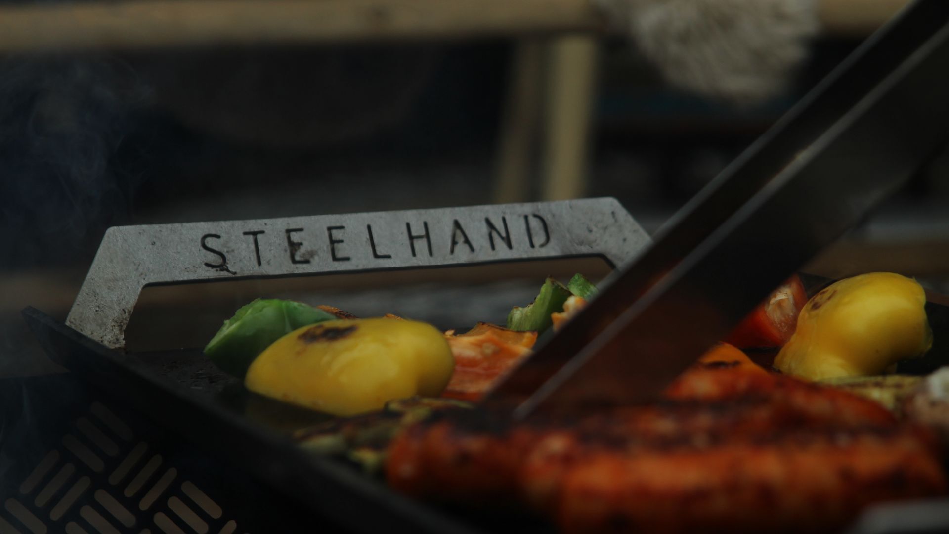 Plaque de gril Steelhand V-Pocket