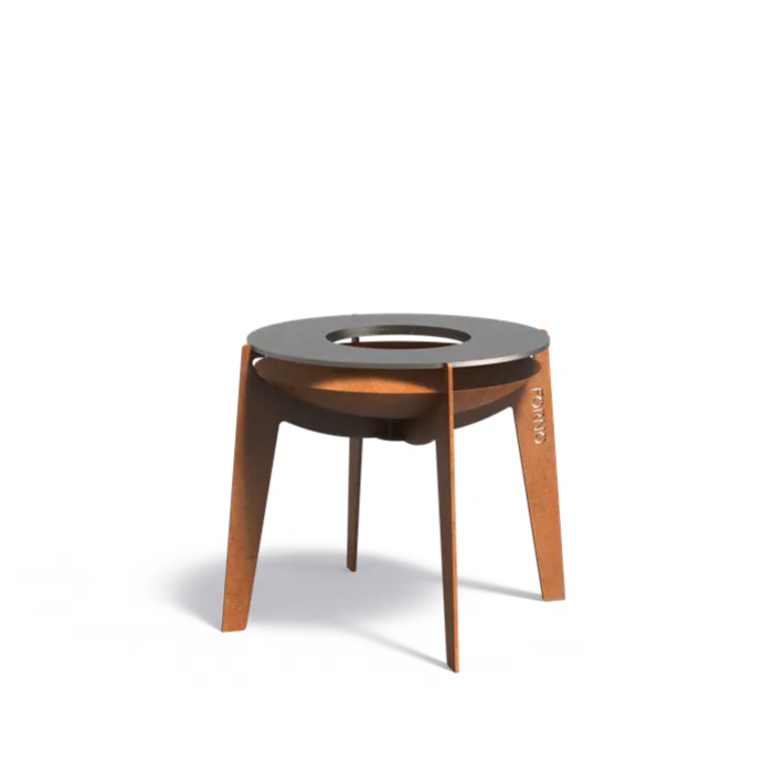 Brasero plancha Cosa acier corten FORNO