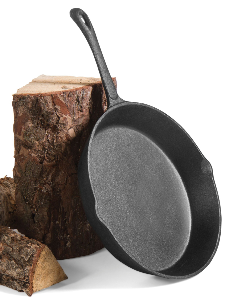 CookKing Poêle à frire en Fonte Naturelle