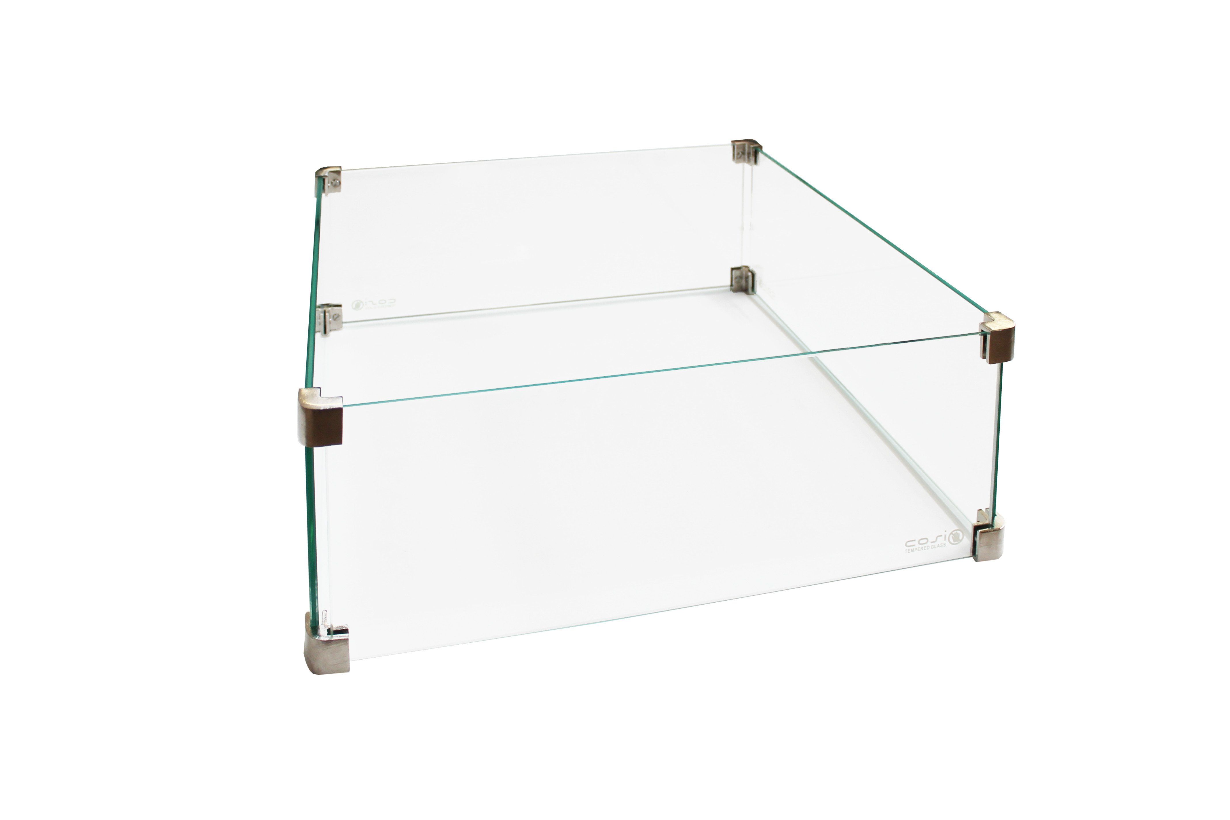 Set de protection en verre carré L Cosi
