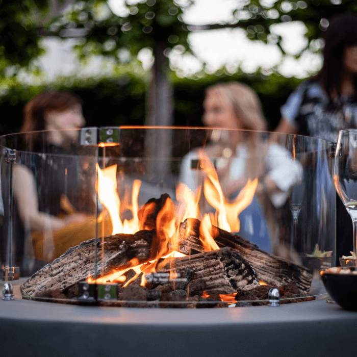 Verre pour brûleur intégré Ronde petite Happy Cocooning