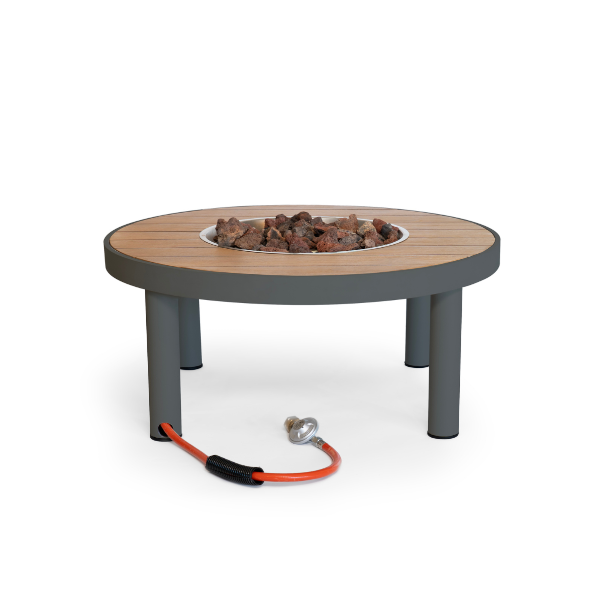 Table brasero Riviera 80 oyster anthracite Happy Cocooning