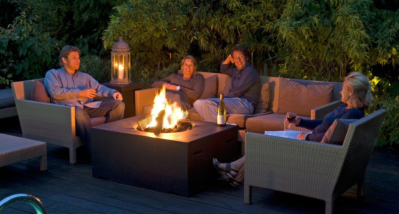 Table de cuisson Happy Cocooning  Rectangle Noir