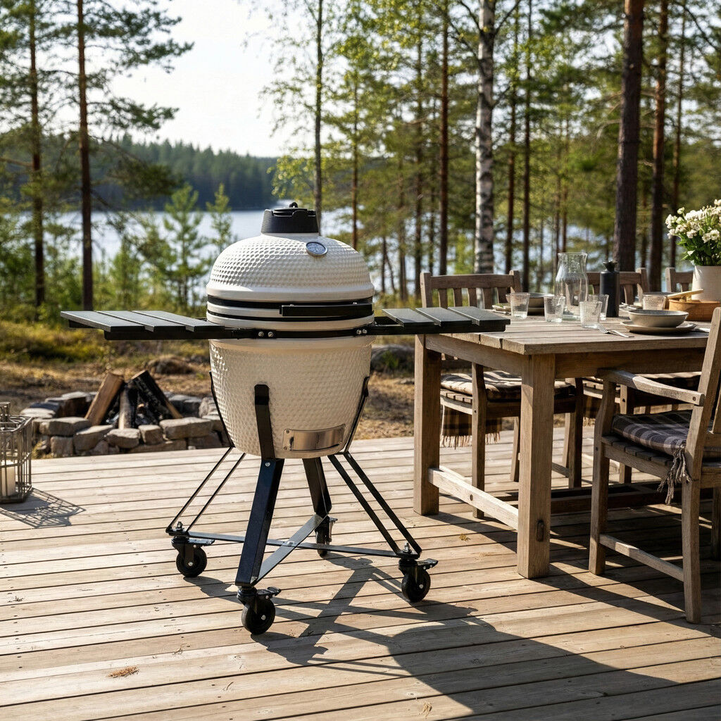Barbecue kamado Fyregg 18 sable HEAT Premium