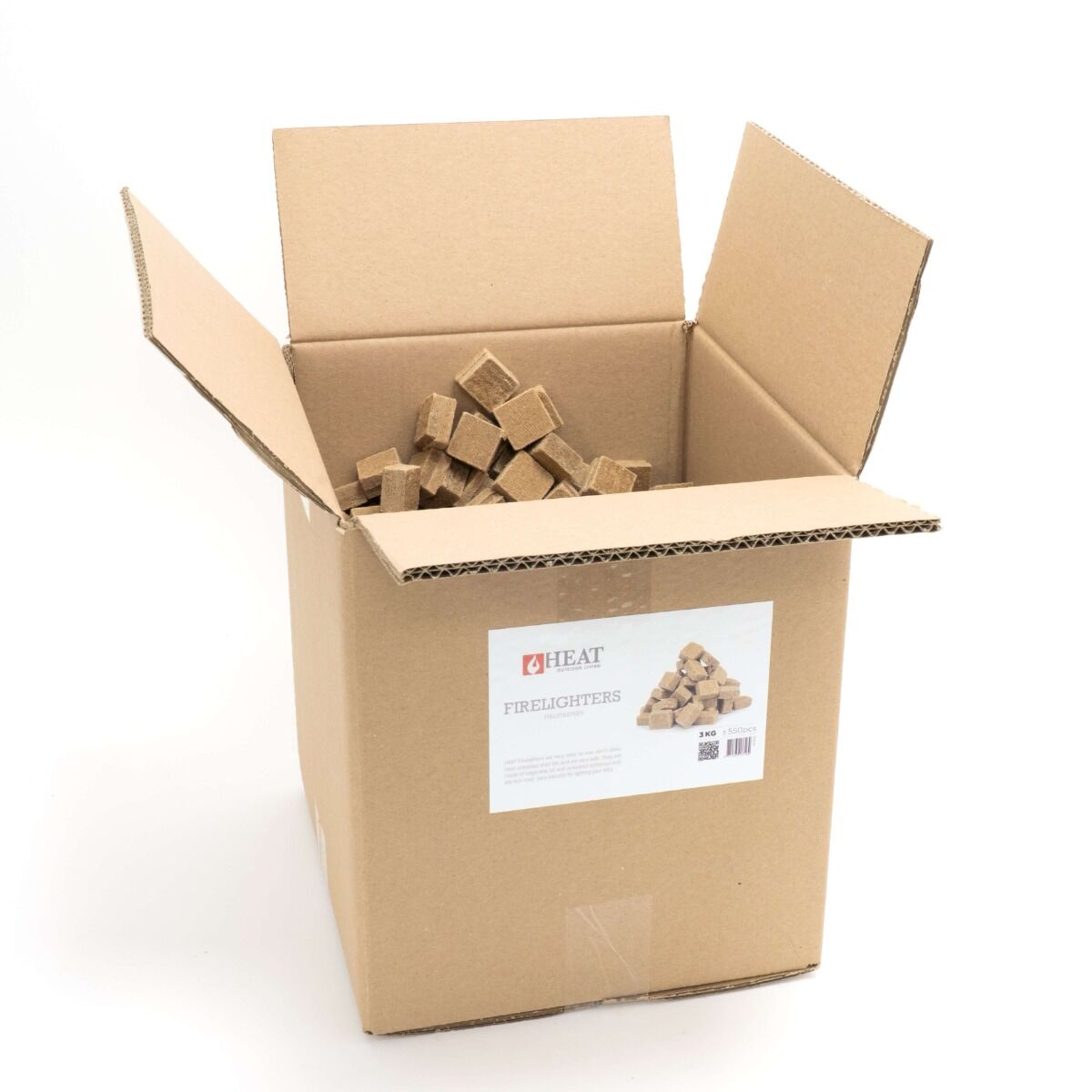 Allume-feu 3 kg - 550 pièces HEAT