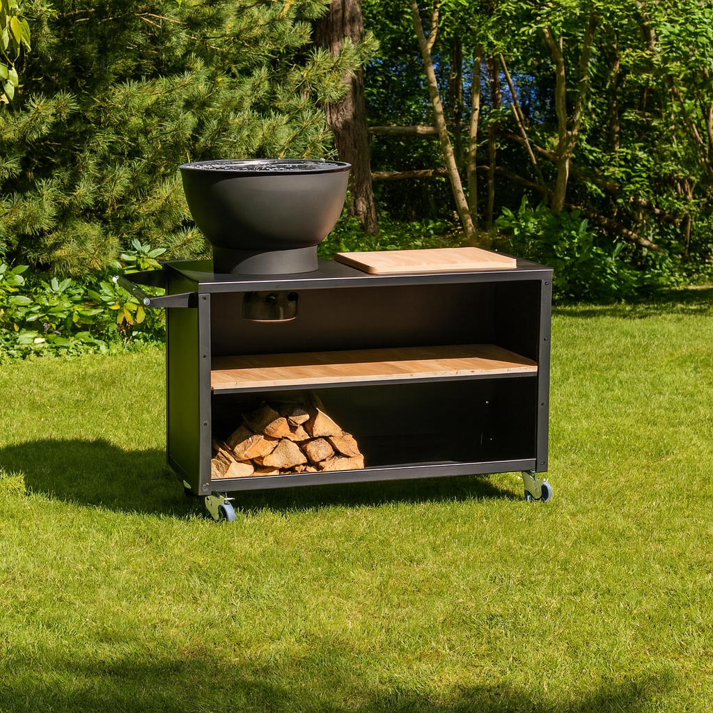 HEAT Trolle Cuisine Extérieure Noir