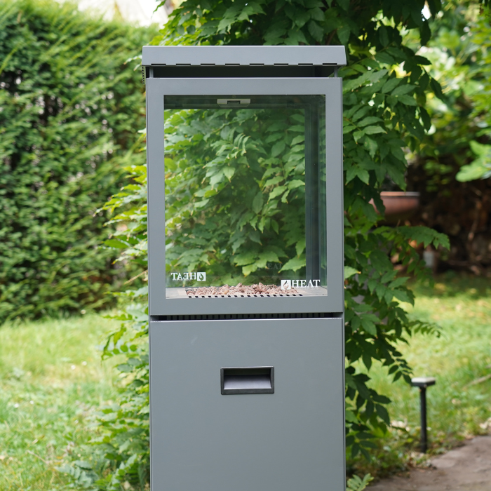 HEAT Outdoor Living Cheminée de terrasse Utevarme Anthracite