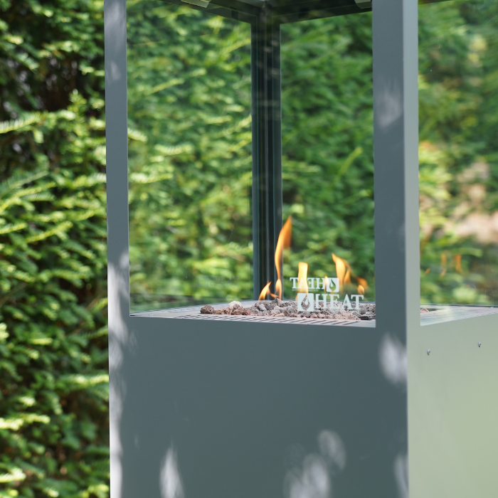 HEAT Outdoor Living Cheminée de terrasse Utevarme Anthracite